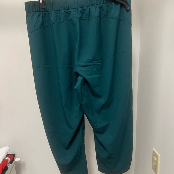 Old Navy Teal Stretchteck Track Pants with Elastic Waistband - Picture 2 of 3